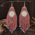 Bohemian Style Tassel Dangle Earrings