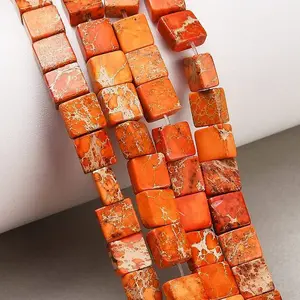 Dyed Natural Imperial Jasper Beads Strands