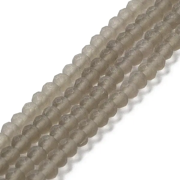 Transparent Glass Beads Strands