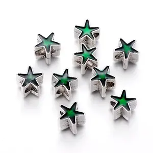 Tibetan Style Alloy European Beads