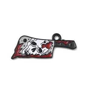 Halloween Alloy Enamel Pendants