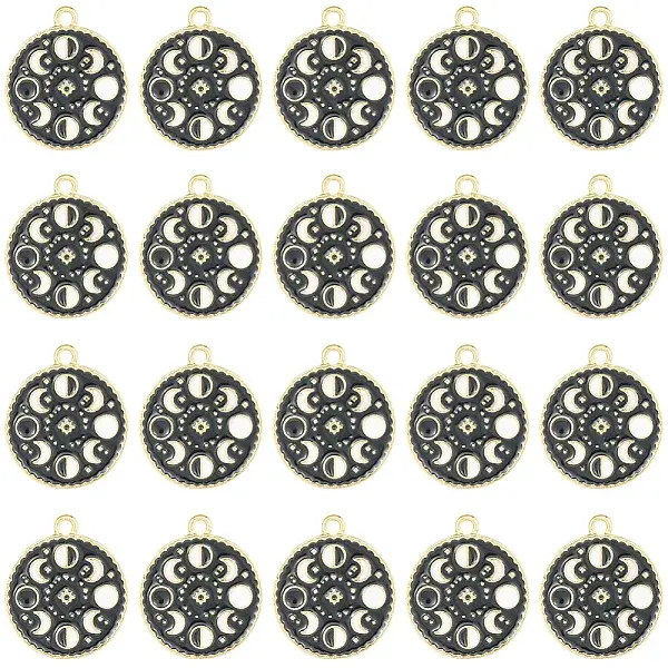 Alloy Enamel Pendants