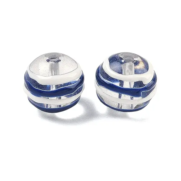 Transparent Glass Enamel Beads