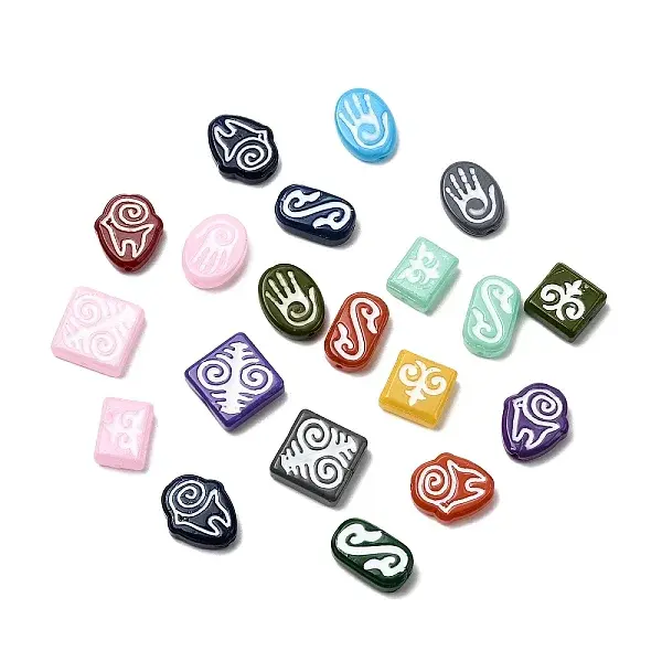 Baking Paint Glass Beads