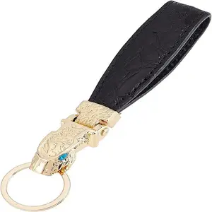 1Pcs PU Leather Keychain