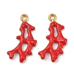 304 Stainless Steel Enamel Pendants