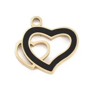 304 Stainless Steel Enamel Pendants