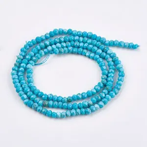 Dyed Natural Turquoise Beads Strands