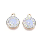 Rack Plating Alloy Enamel Pendants