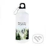 Turistická láhev Domov je tam, kde jsou hory