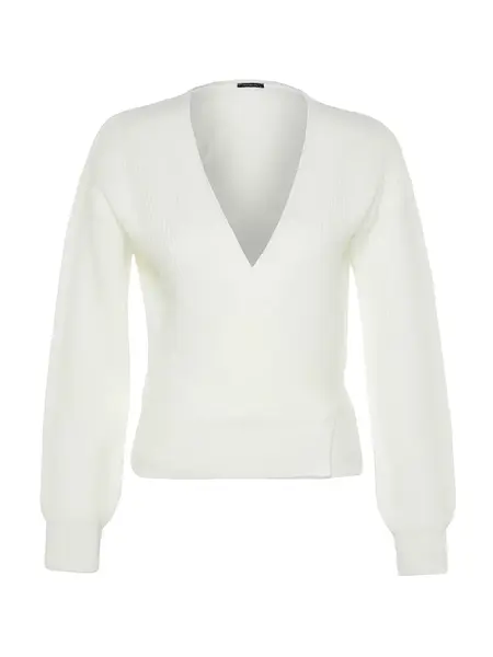 Trendyol Sveter  slonová kosť