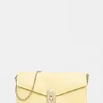 Kožená kabelka Furla žlutá barva, WB01517.BX3227.3684S1007