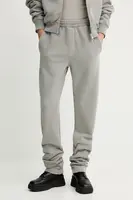 Bavlněné tepláky Won Hundred dámské, šedá barva, 3693-12082