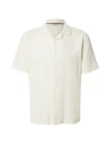 INDICODE JEANS Košeľa 'INWaves'  šedobiela