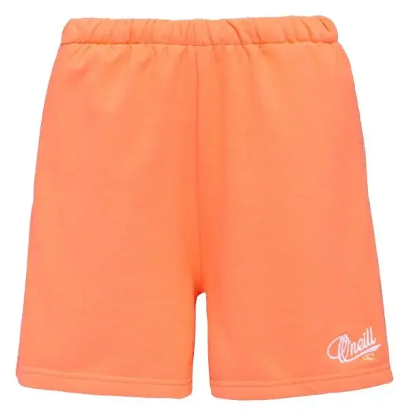 O'Neill ESSENTIALS SCRIPT Dámské šortky, oranžová, velikost