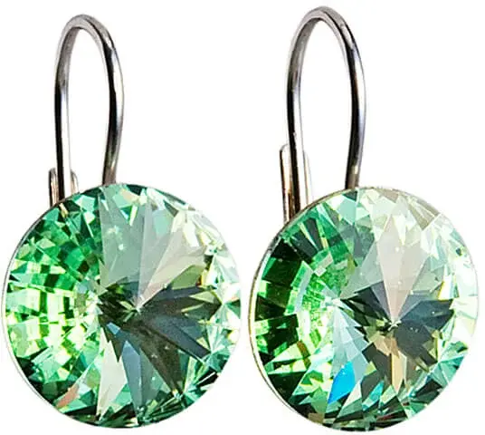 Evolution Group - Pavona Stříbrné náušnice 31106.3 chrysolite