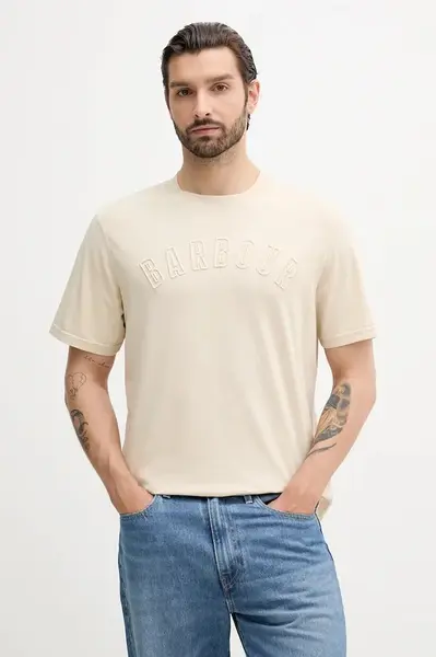 Bavlněné tričko Barbour BANFORD