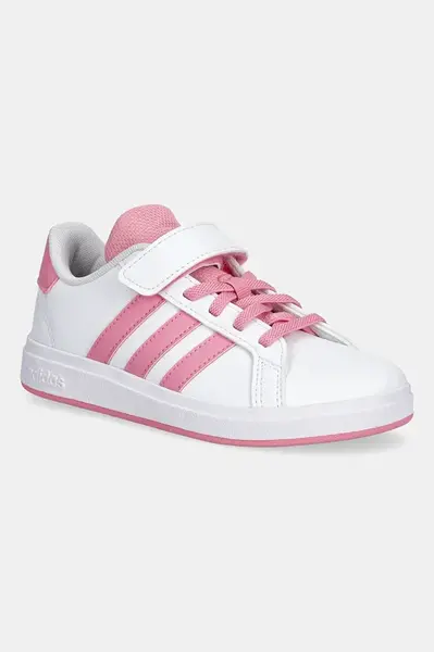 Dětské tenisky adidas GRAND COURT 2.0 bílá barva, JQ8002