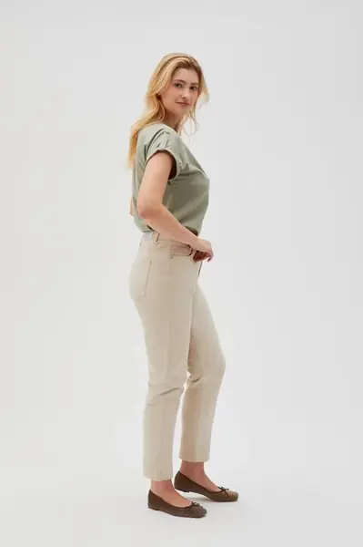 Marisse Women's Trousers L-Sp-4612 L.Beige