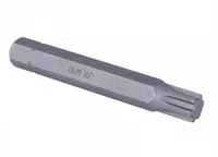 Bit RIBE, velikost M10, úchyt 10 mm, délka 75 mm - JONNESWAY D10R75M10A Velikost: M10