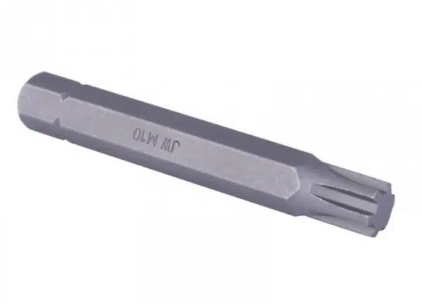 Bit RIBE, velikost M10, úchyt 10 mm, délka 75 mm - JONNESWAY D10R75M10A Velikost: M10