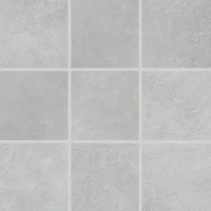 Dlažba Rako Extra sivá 10x10 cm reliéfna DAR11723.1