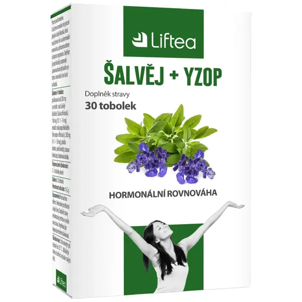 Liftea šalvěj+yzop Tobolek 30