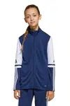 Dětská mikina adidas Performance tmavomodrá barva, vzorovaná, JD3029