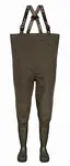 Fox prsačky khaki lightweight lined waders - 44