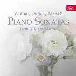 Jarmila Kozderková – Vaňhal, Dušek, Partsch: Sonáty pro klavír, XII Variazioni