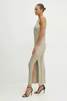 Šaty Liu Jo béžová barva, maxi, VA5181.MA70D