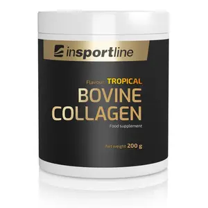 Hovězí kolagen inSPORTline BovineCollagen 200 g tropické ovoce