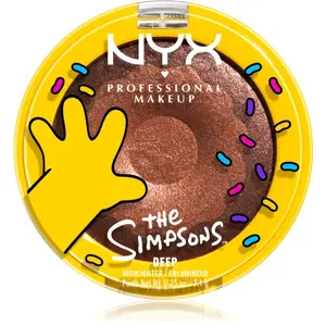NYX Professional Makeup The Simpsons Highlighter rozjasňovač odstín Glazed Over 7.1 g