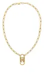 Tommy Hilfiger Stylový pozlacený náhrdelník Monogram 2780723