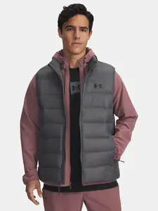 Pánská vesta Under Armour LEGEND DOWN VEST-GRY - Pánské