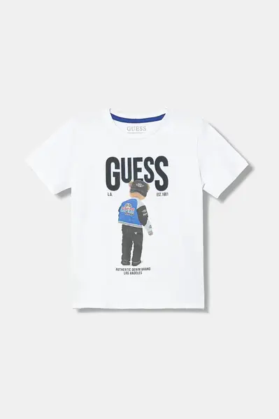 Guess  Dětské bavlněné tričko