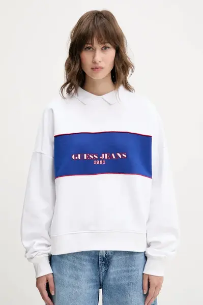 Guess Jeans Bavlněná mikina Guess Jeans