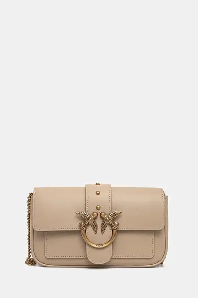 Kožená kabelka Pinko