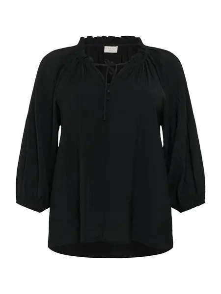 KAFFE CURVE Blúzka 'KC Linna'  čierna