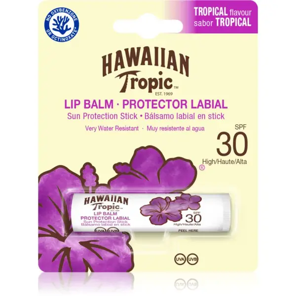 Hawaiian Tropic Lip Balm Protector Labial balzam na pery SPF 30 4 ml