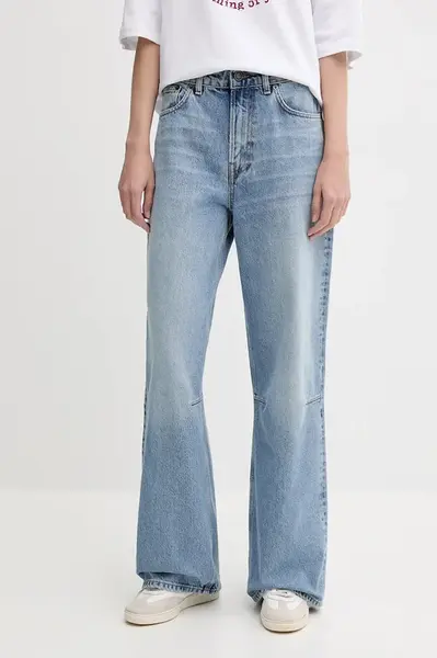 Fiorucci Džíny Fiorucci Light Blue Baggy Jeans