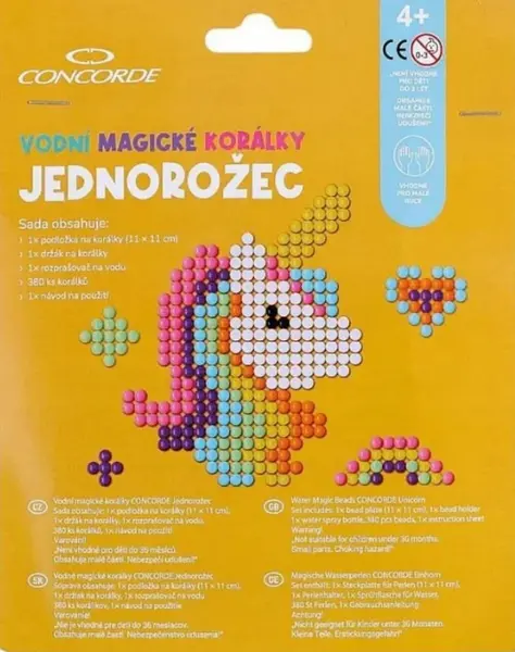 Vodní magické korálky CONCORDE Jednorožec