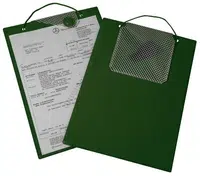 EICHNER Desky na dokumenty A4 s magnetickým uzávěrem, žluté - Magnetic 9219-00671 Barva: zelená