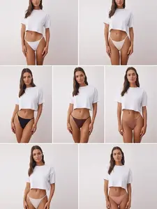 Trendyol Tangá  svetlobéžová / čokoládová / ružová / staroružová / čierna / biela