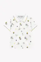 Dětská bavlněná polokošile Tartine et Chocolat zelená barva, CA11121