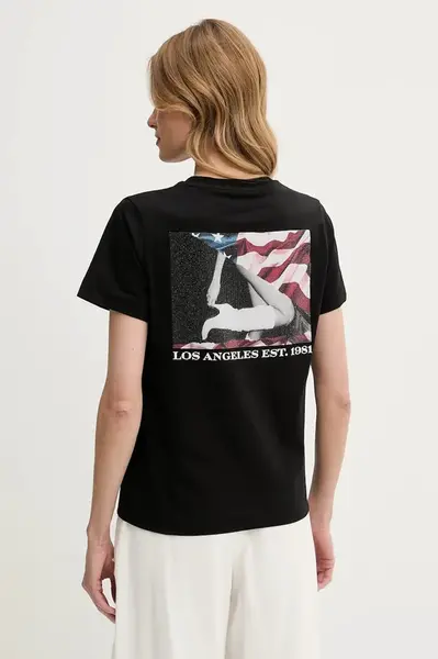 Tričko Guess černá barva, W5RI04 I3Z14