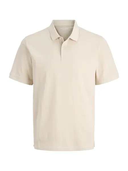 JACK & JONES Tričko 'JJEBASIC'  béžová