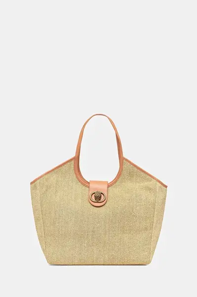 Kabelka Kurt Geiger London CHELSEA béžová barva, 4019343999