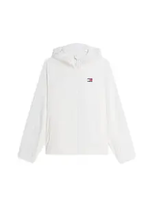 Tommy Jeans Prechodná bunda  biela