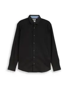 TOM TAILOR Košeľa  čierna